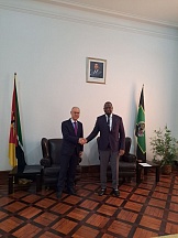 Encontro do Embaixador com o novo Presidente do Conselho Municipal de Maputo