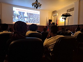 Apresentação do filme "Nuremberga" a 26 de Abril de 2023 Apresentação do filme "Nuremberga" a 26 de Abril de 2023